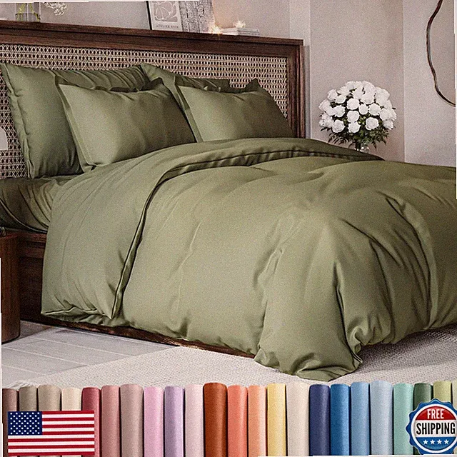 Cgk Unlimited Duvet Cover Cal King Size Set - Extra Soft Cal King Size Duvet