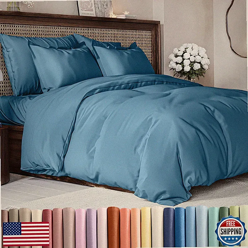 Cgk Unlimited Duvet Cover Queen Size Set - Extra Soft Queen Size Duvet Cover 90