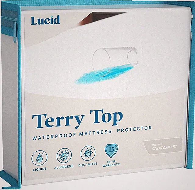 Premium Hypoallergenic 100% Waterproof Mattress Protector - Universal Fit, Cotto