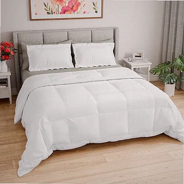 Soft 3 Piece Comforter Bedding Set With Matching Pillowcase by CGK Linens