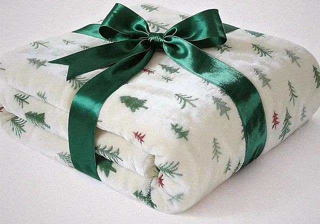 Ultra Soft Fleece Blanket Throw Size - Christmas Flannel Fleece Luxury Throw Bla