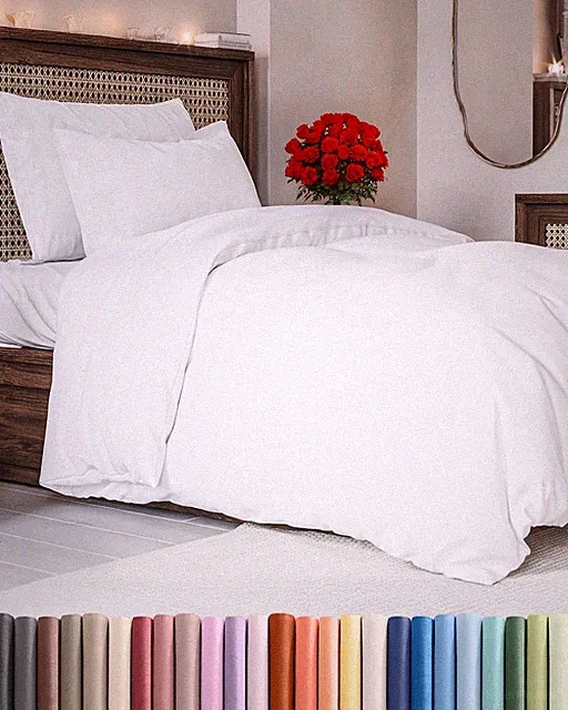 White Duvet Cover Twin/Twin XL Size - Extra Soft Twin/Twin XL Size Duvet Cover